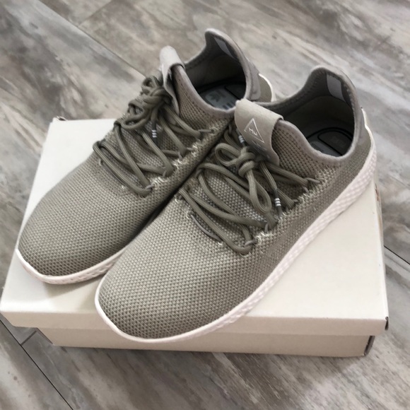 Hu Adidas Sneakers Light Khaki Green 